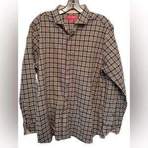 daniel cremieux shirt Slim Fit Large Plaid Button Down